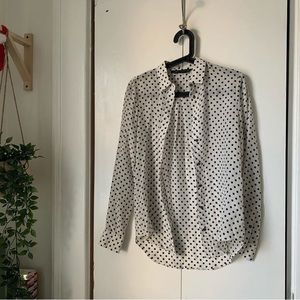 Zara Polka Dot Blouse